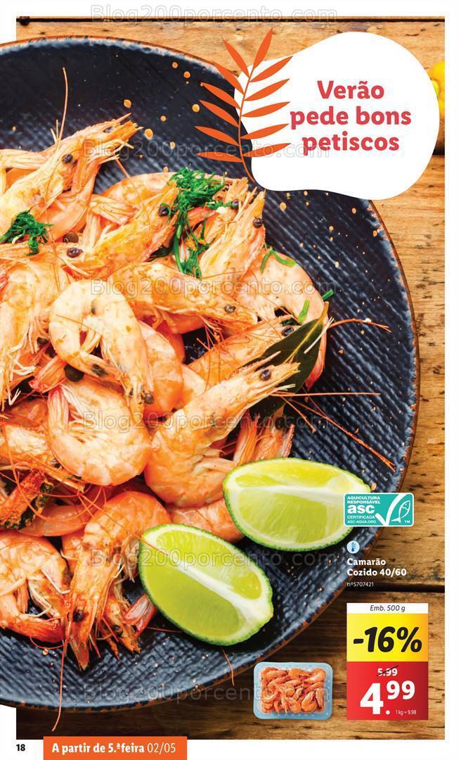 Antevisão Folheto LIDL Verão Promoções a partir de 29 abril