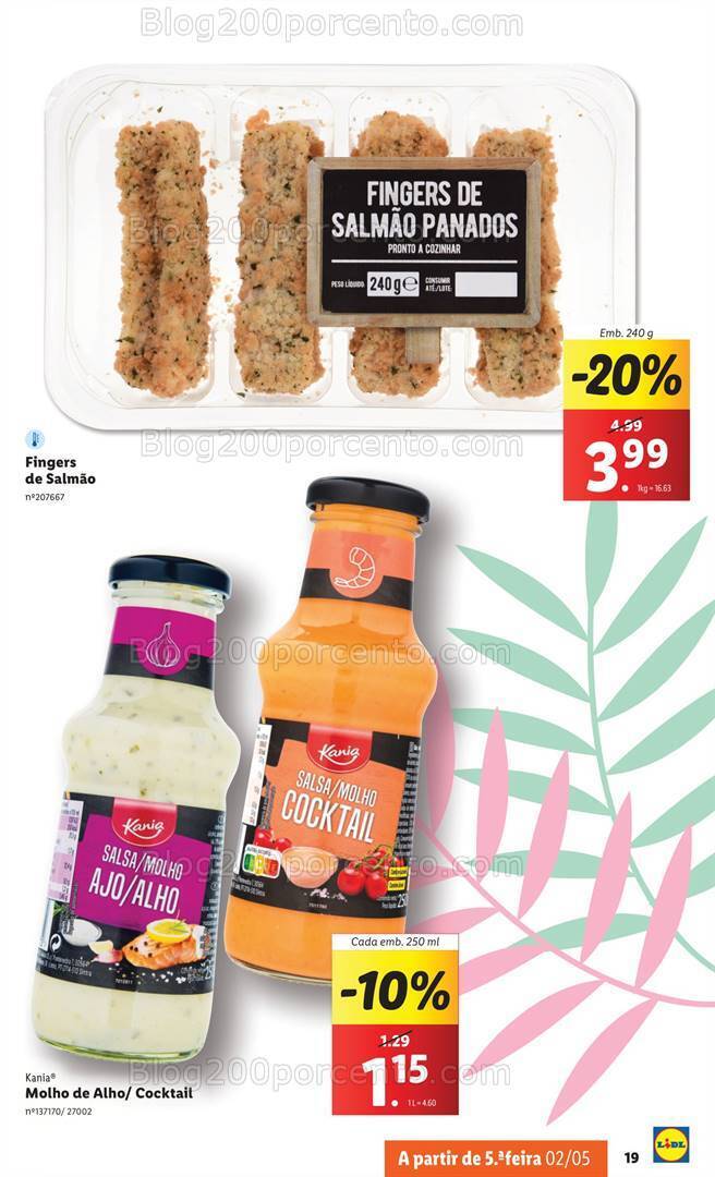 Antevisão Folheto LIDL Verão Promoções a partir de 29 abril