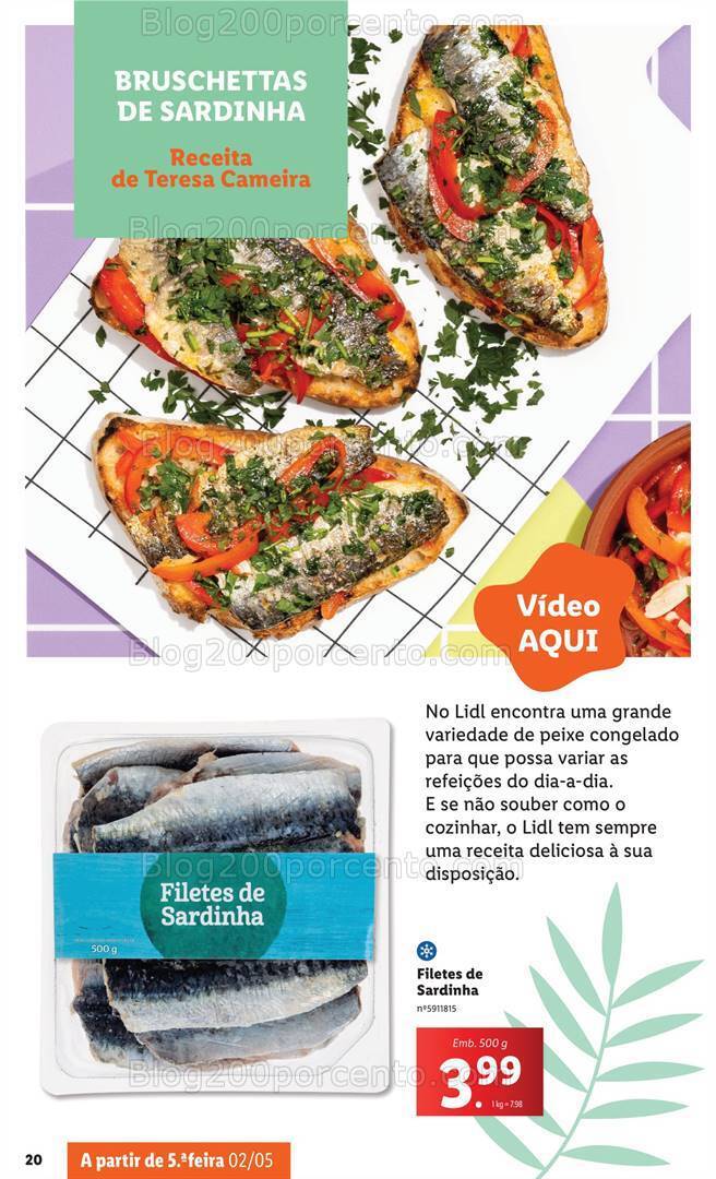 Antevisão Folheto LIDL Verão Promoções a partir de 29 abril