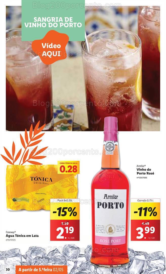 Antevisão Folheto LIDL Verão Promoções a partir de 29 abril