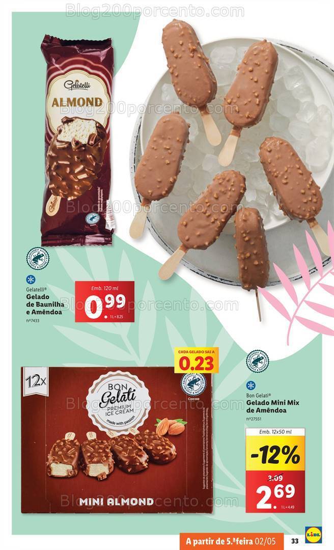 Antevisão Folheto LIDL Verão Promoções a partir de 29 abril