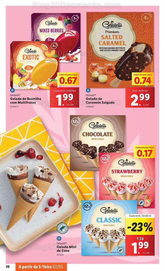 Antevisão Folheto LIDL Verão Promoções a partir de 29 abril