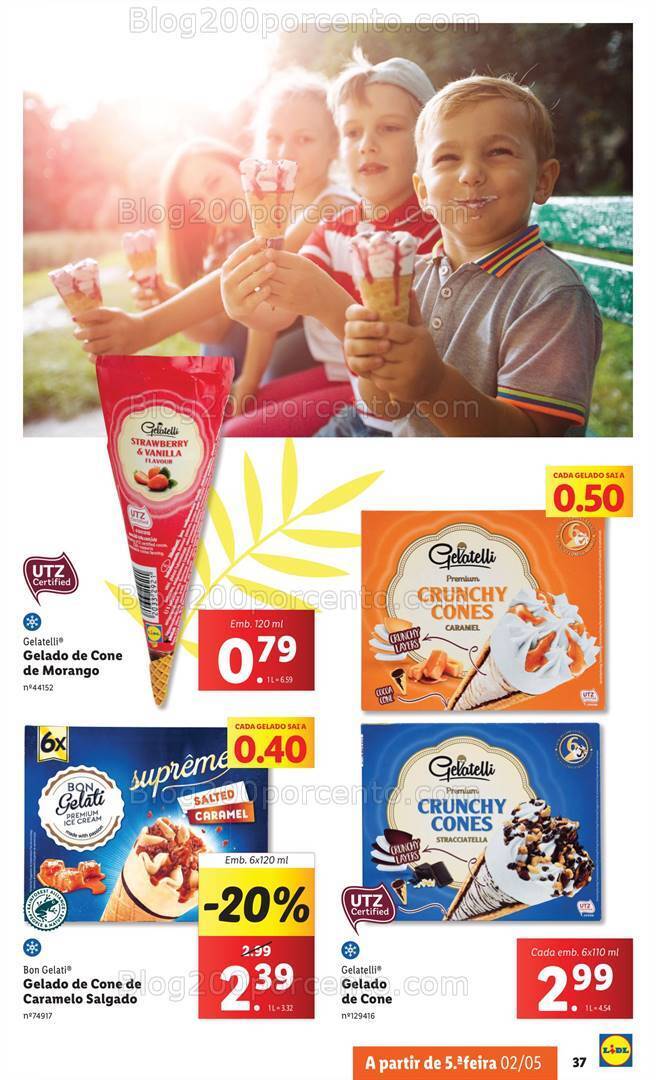 Antevisão Folheto LIDL Verão Promoções a partir de 29 abril