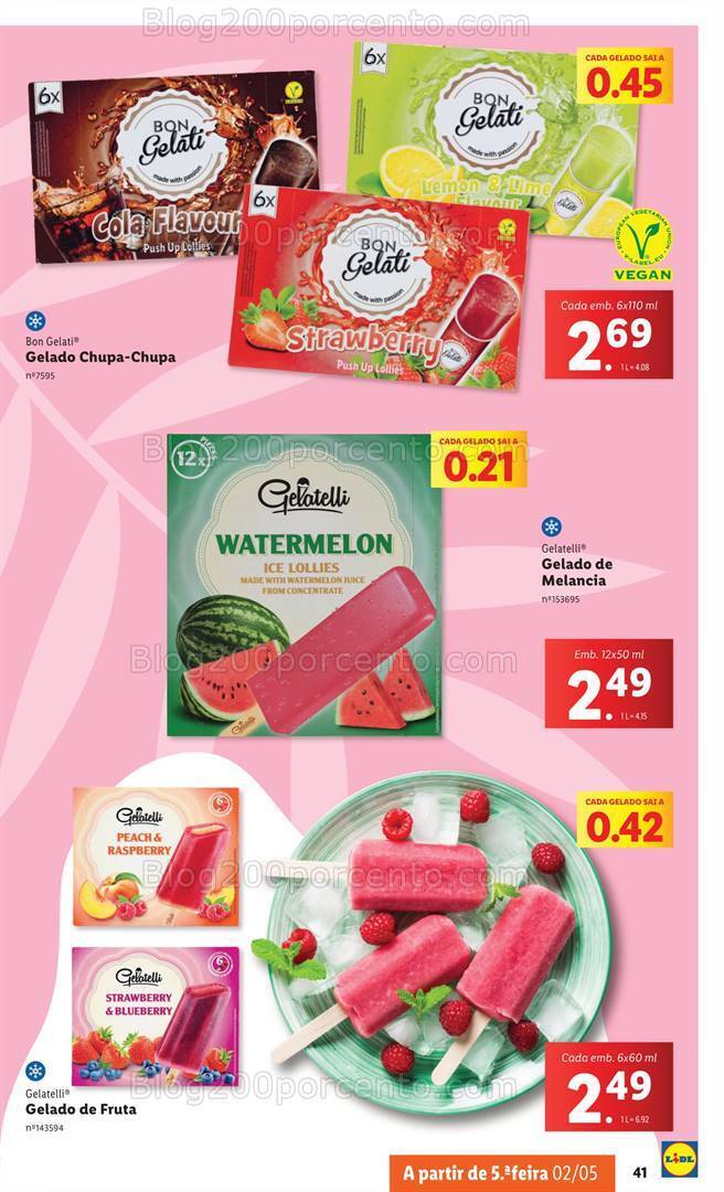 Antevisão Folheto LIDL Verão Promoções a partir de 29 abril