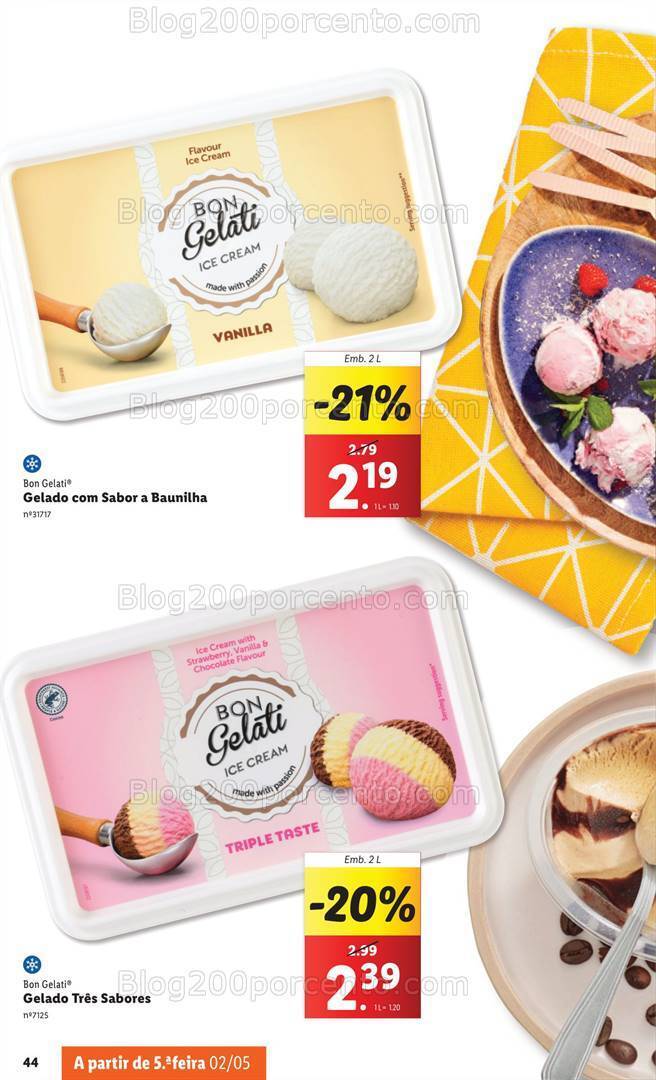 Antevisão Folheto LIDL Verão Promoções a partir de 29 abril
