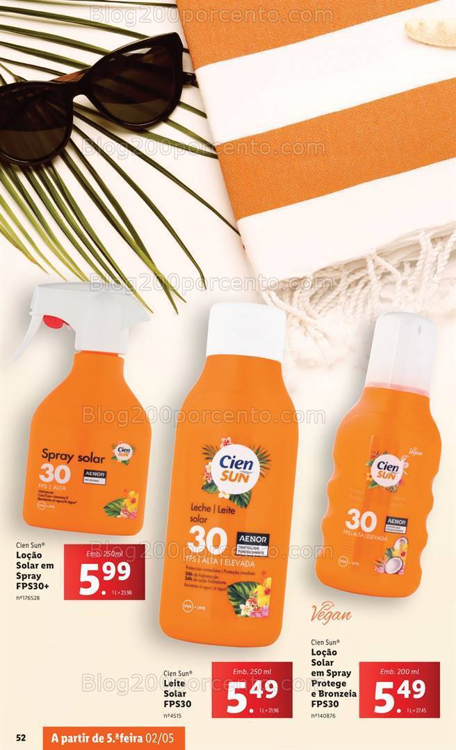 Antevisão Folheto LIDL Verão Promoções a partir de 29 abril