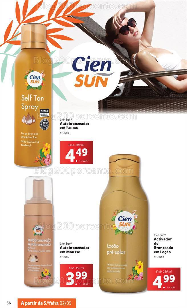 Antevisão Folheto LIDL Verão Promoções a partir de 29 abril
