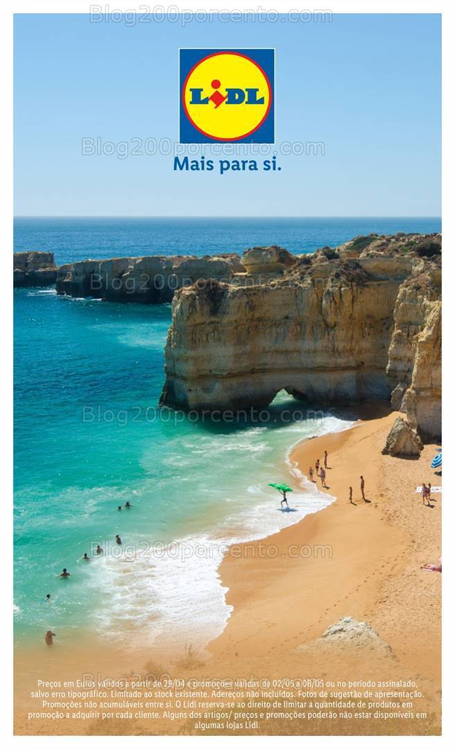Antevisão Folheto LIDL Verão Promoções a partir de 29 abril