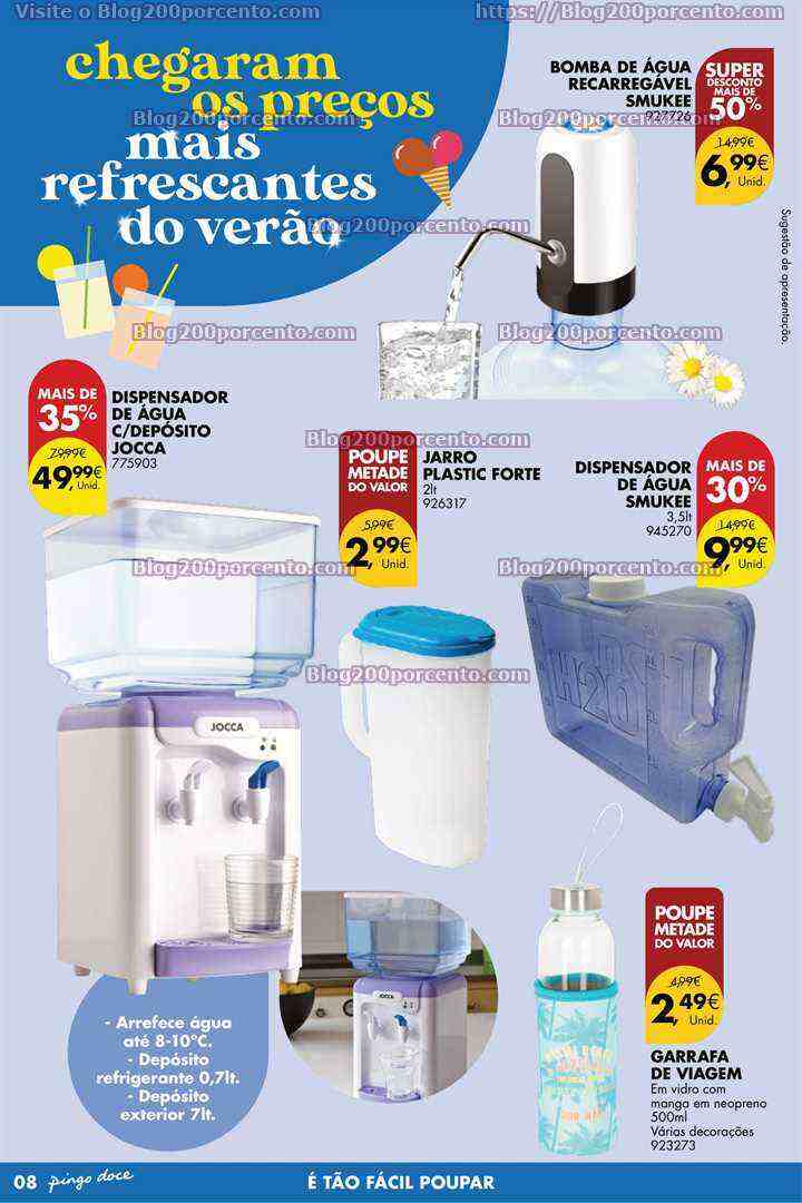 Antevisão Folheto PINGO DOCE Bazar Verão Promoções de 6 a 26 junho