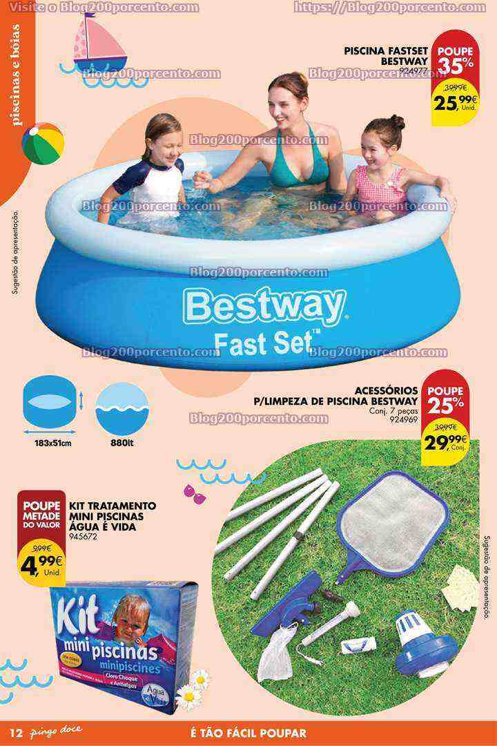 Antevisão Folheto PINGO DOCE Bazar Verão Promoções de 6 a 26 junho