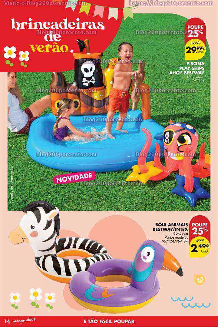 Antevisão Folheto PINGO DOCE Bazar Verão Promoções de 6 a 26 junho