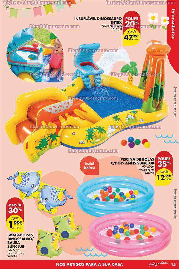 Antevisão Folheto PINGO DOCE Bazar Verão Promoções de 6 a 26 junho