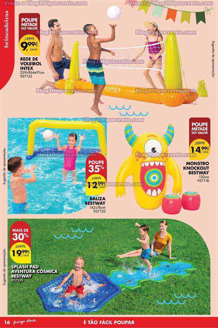 Antevisão Folheto PINGO DOCE Bazar Verão Promoções de 6 a 26 junho