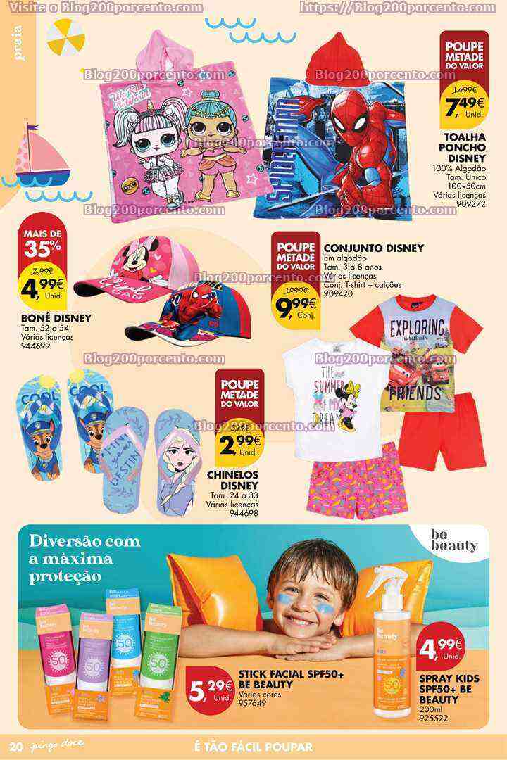 Antevisão Folheto PINGO DOCE Bazar Verão Promoções de 6 a 26 junho