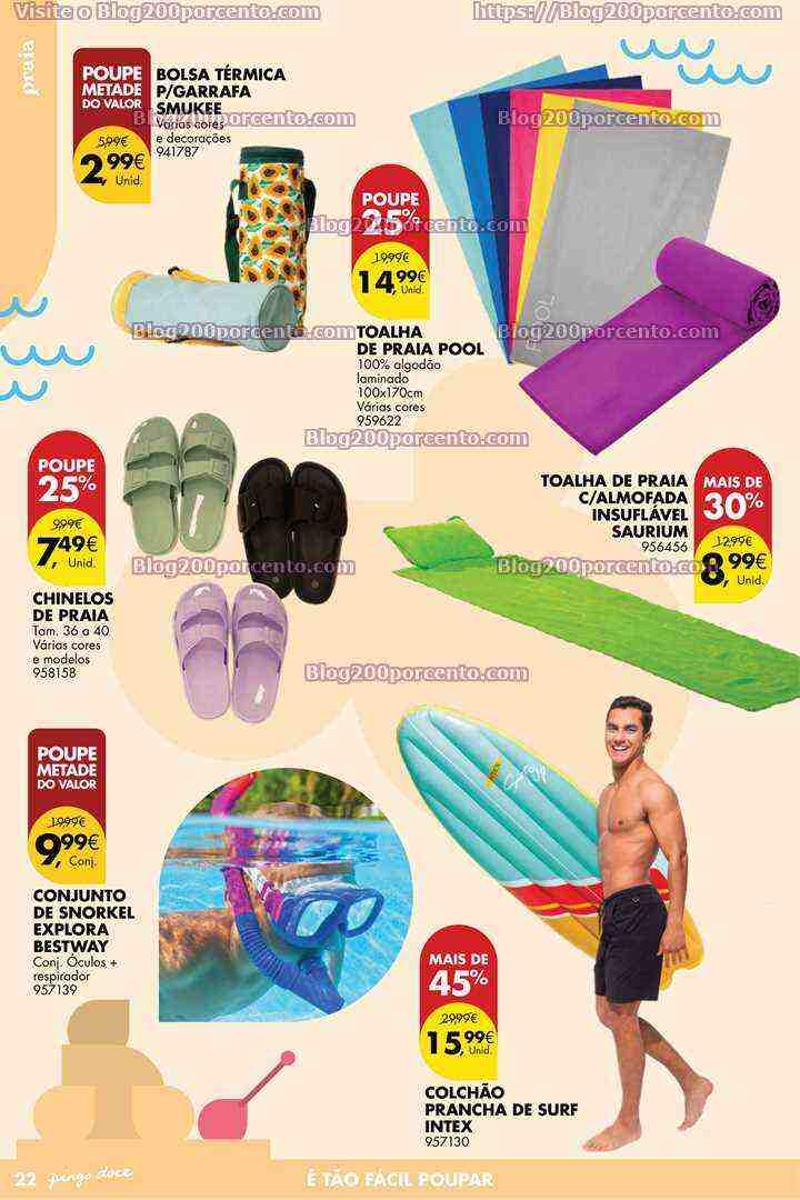 Antevisão Folheto PINGO DOCE Bazar Verão Promoções de 6 a 26 junho