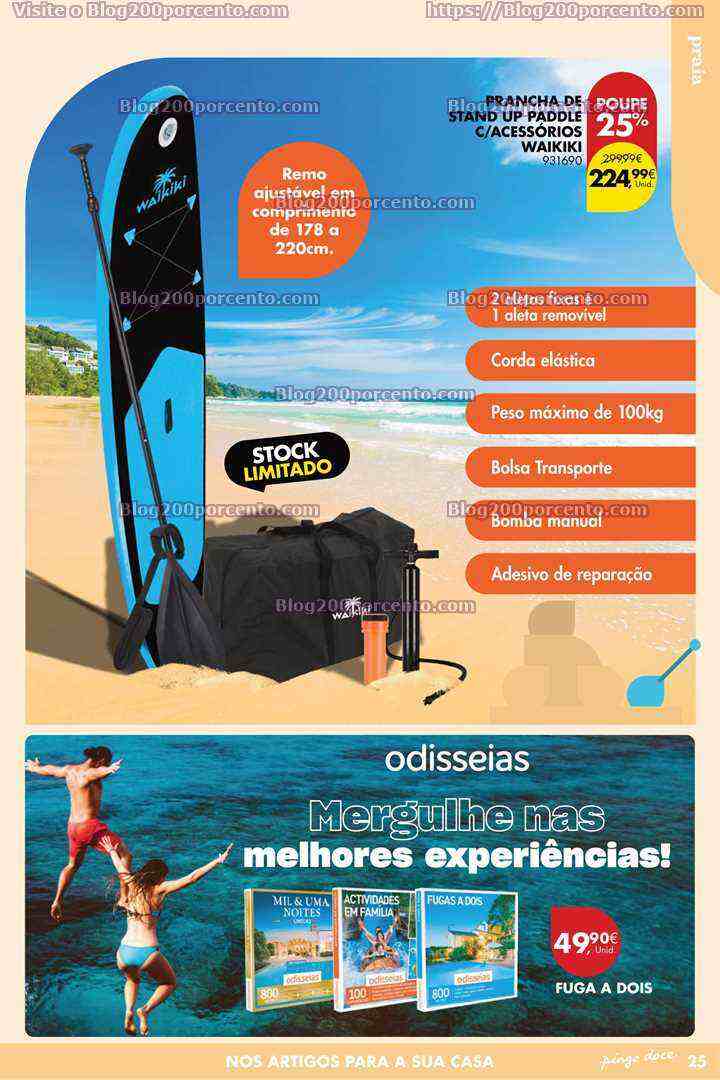 Antevisão Folheto PINGO DOCE Bazar Verão Promoções de 6 a 26 junho
