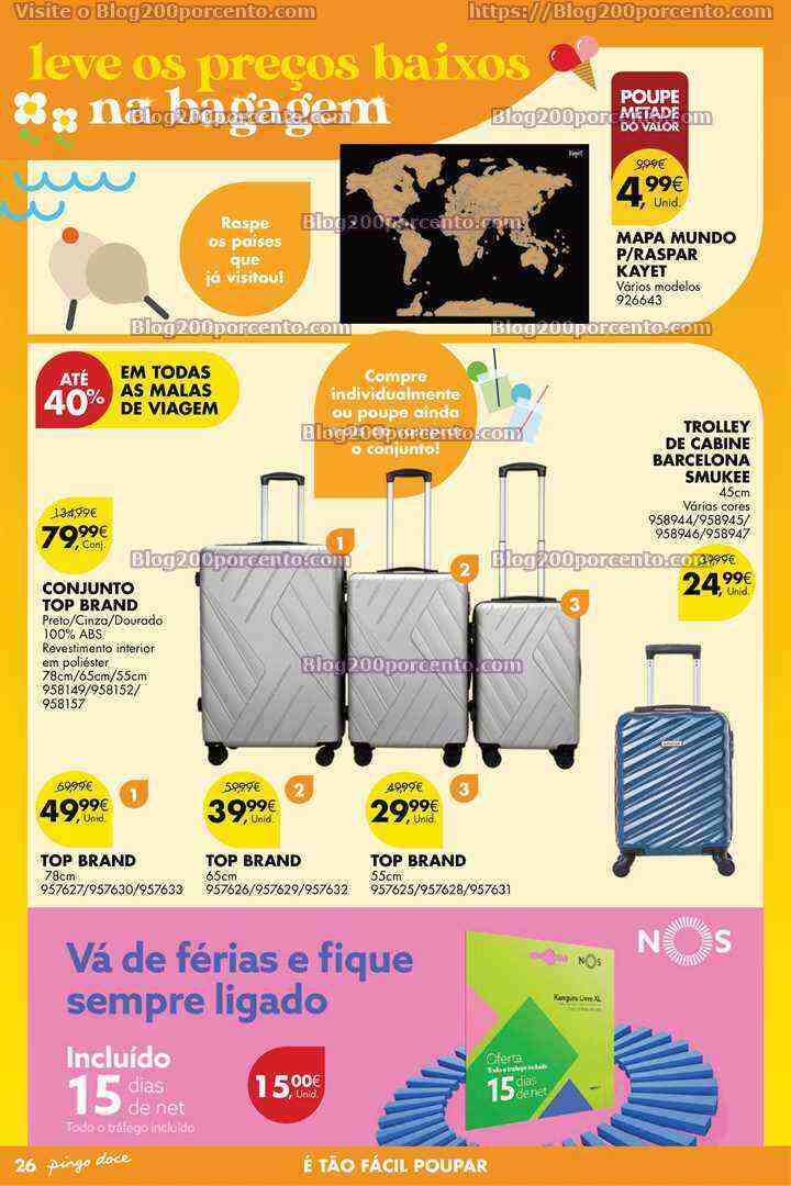 Antevisão Folheto PINGO DOCE Bazar Verão Promoções de 6 a 26 junho