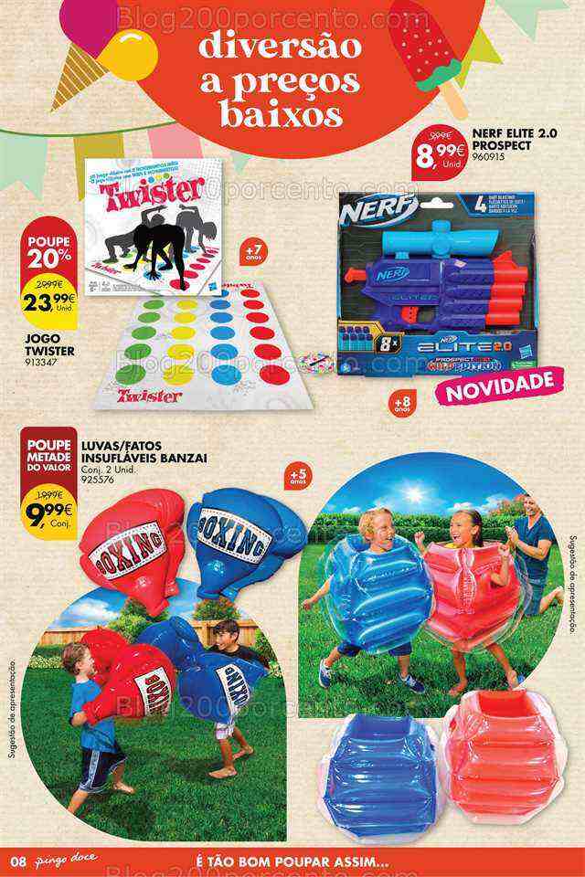 Antevisão Folheto PINGO DOCE Bazar Verão Promoçóes de 27 junho a 17 julho