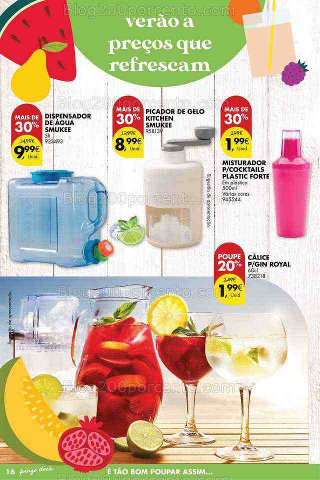 Antevisão Folheto PINGO DOCE Bazar Verão Promoçóes de 27 junho a 17 julho