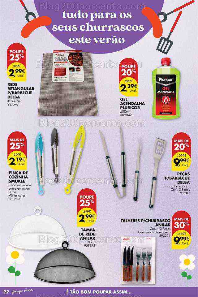 Antevisão Folheto PINGO DOCE Bazar Verão Promoçóes de 27 junho a 17 julho