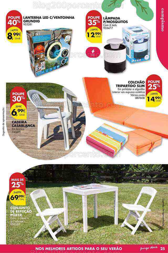 Antevisão Folheto PINGO DOCE Bazar Verão Promoçóes de 27 junho a 17 julho