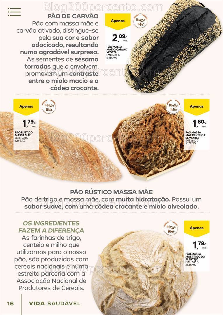 Antevisão Folheto CONTINENTE Vida Saudável Promoções de 16 a 28 janeiro