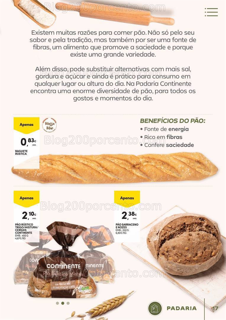 Antevisão Folheto CONTINENTE Vida Saudável Promoções de 16 a 28 janeiro