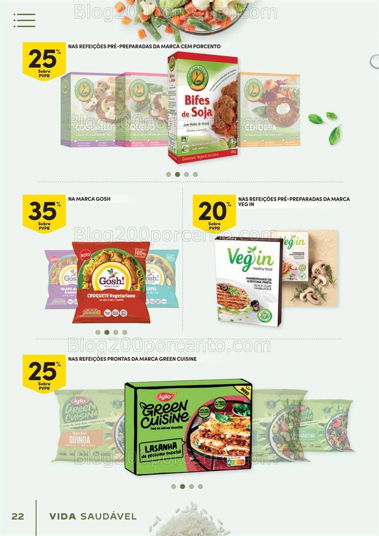 Antevisão Folheto CONTINENTE Vida Saudável Promoções de 16 a 28 janeiro