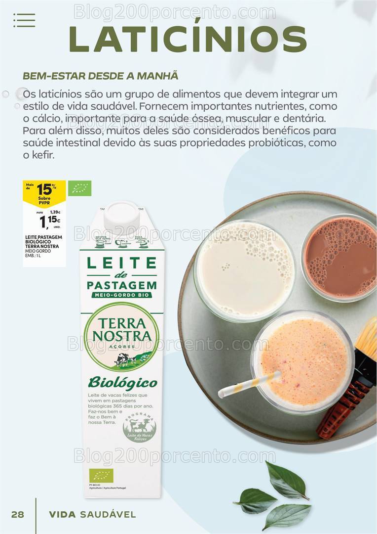 Antevisão Folheto CONTINENTE Vida Saudável Promoções de 16 a 28 janeiro