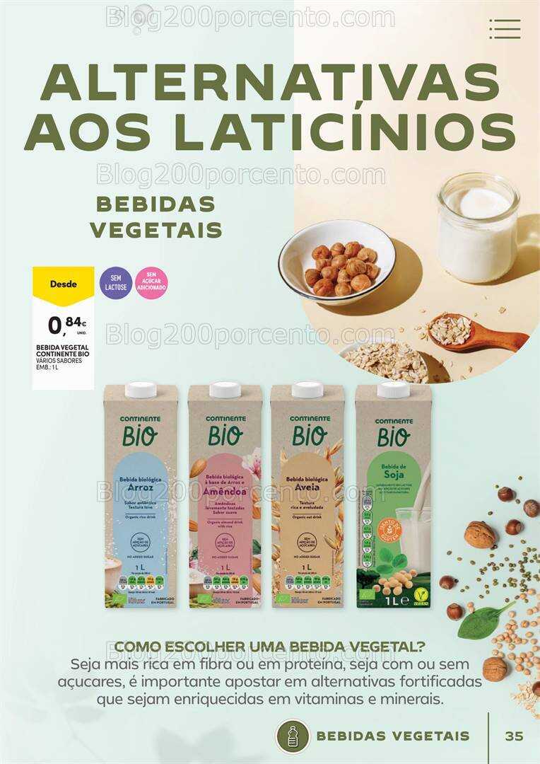 Antevisão Folheto CONTINENTE Vida Saudável Promoções de 16 a 28 janeiro