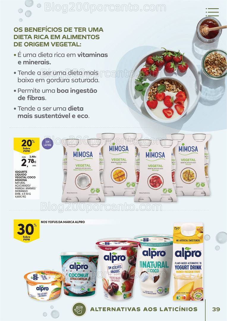 Antevisão Folheto CONTINENTE Vida Saudável Promoções de 16 a 28 janeiro