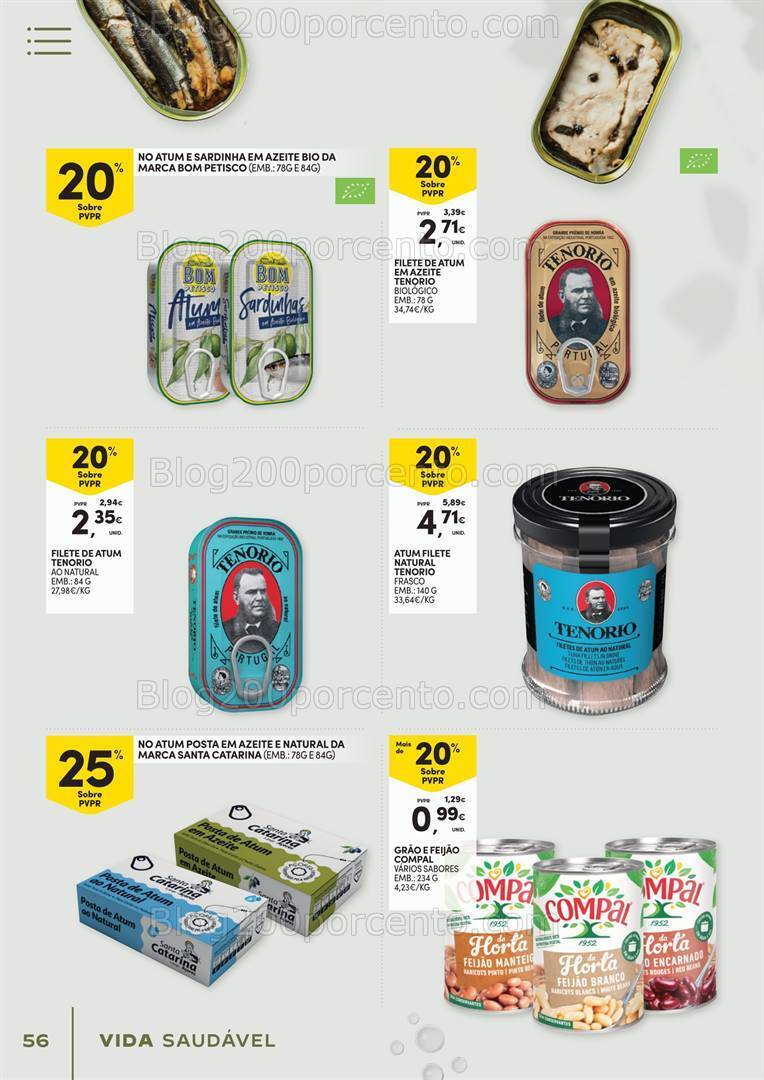 Antevisão Folheto CONTINENTE Vida Saudável Promoções de 16 a 28 janeiro