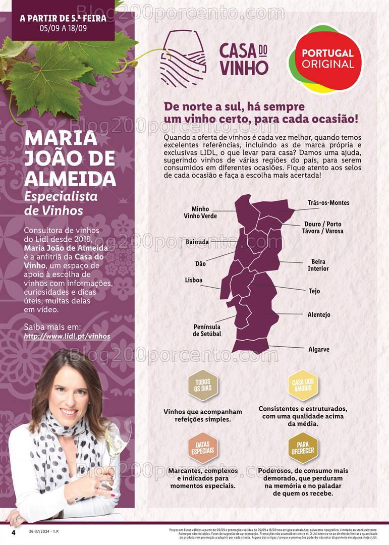 Antevisão Folheto LIDL Extra Promoções de 5 a 18 setembro