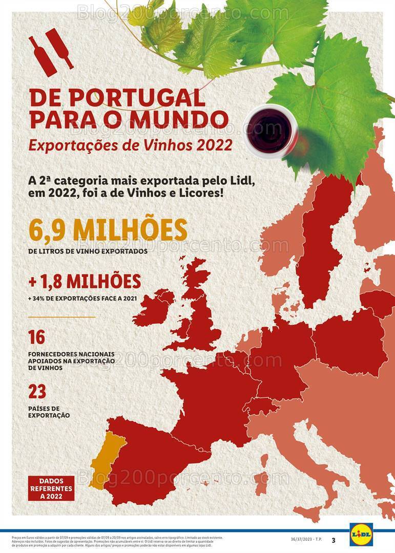 Antevisão Folheto LIDL Feira QEV Promoções de 7 a 20 setembro