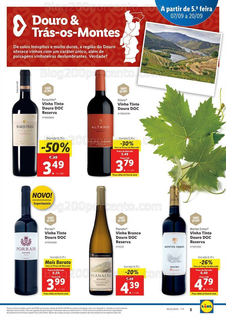 Antevisão Folheto LIDL Feira QEV Promoções de 7 a 20 setembro