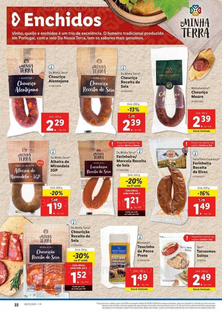 Antevisão Folheto LIDL Feira QEV Promoções de 7 a 20 setembro