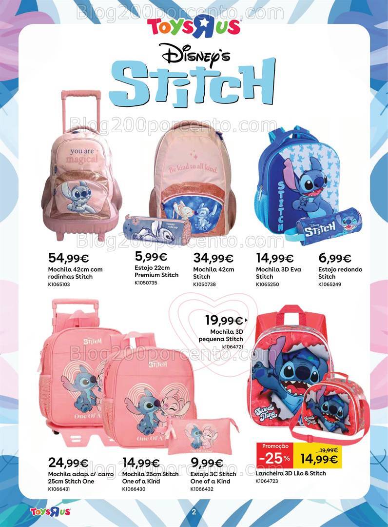 Antevisão Folheto TOYSRUS Regresso à Escola - 8 agosto a 8 setembro