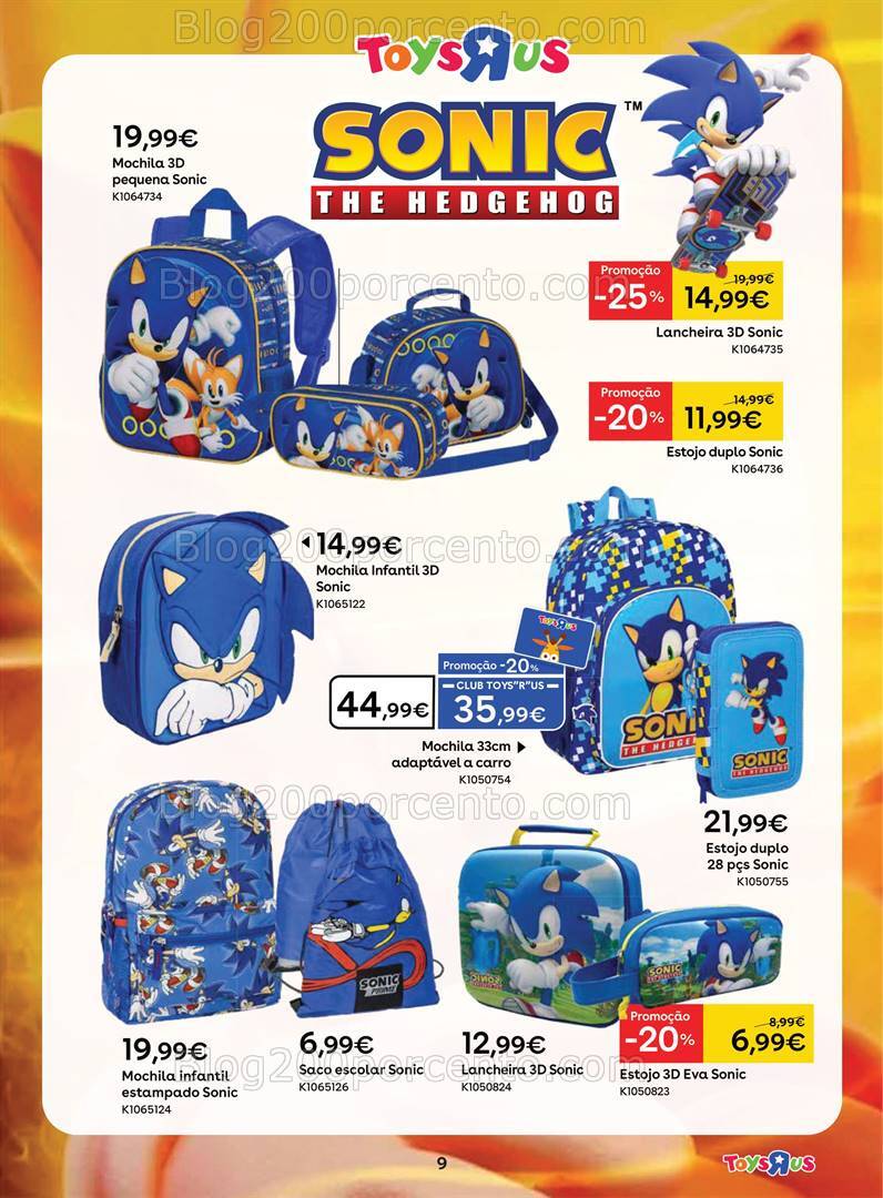 Antevisão Folheto TOYSRUS Regresso à Escola - 8 agosto a 8 setembro