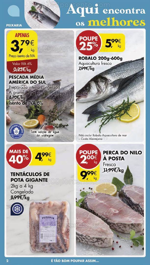 Antevisão Folheto PINGO DOCE Promoções de 2 a 4 janeiro