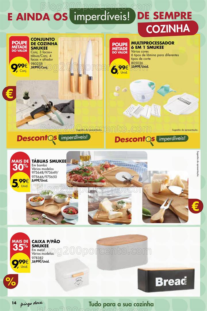 Antevisão Folheto PINGO DOCE Bazar Promoções de 3 a 13 janeiro