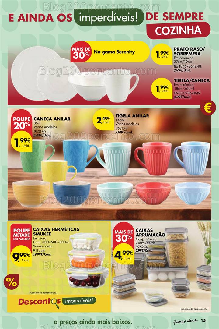 Antevisão Folheto PINGO DOCE Bazar Promoções de 3 a 13 janeiro