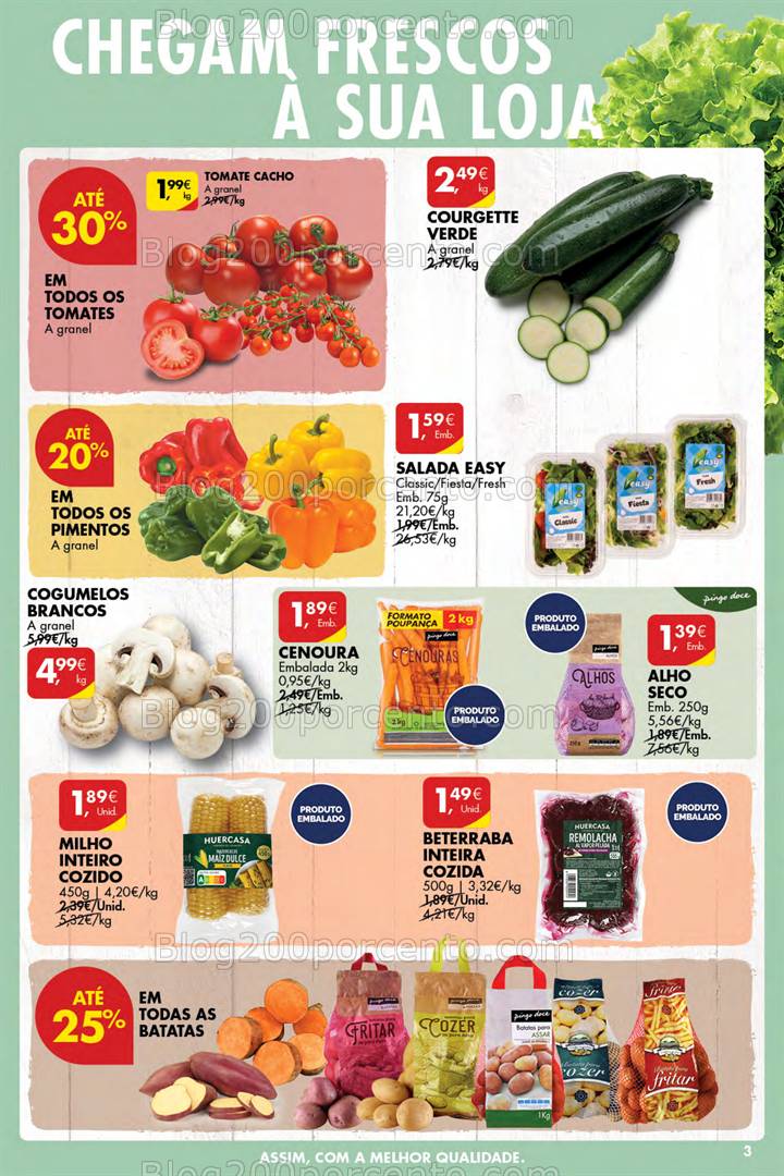 Antevisão Folheto PINGO DOCE Açores Promoções de 3 a 8 janeiro