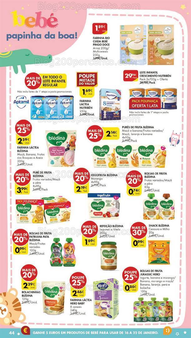 Antevisão Folheto PINGO DOCE Lojas Grandes Promoções de 5 a 8 janeiro