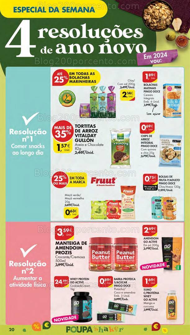 Antevisão Folheto PINGO DOCE Promoções de 5 a 8 janeiro