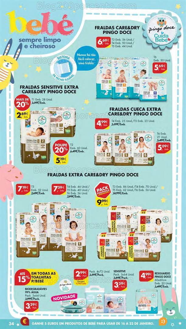 Antevisão Folheto PINGO DOCE Promoções de 5 a 8 janeiro