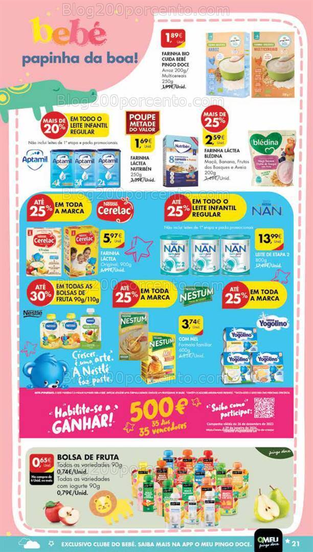 Antevisão Folheto PINGO DOCE Lojas Grandes Promoções de 5 a 8 janeiro