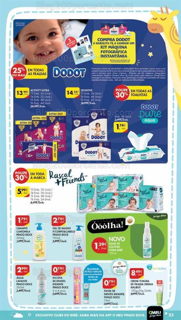 Antevisão Folheto PINGO DOCE Lojas Grandes Promoções de 5 a 8 janeiro