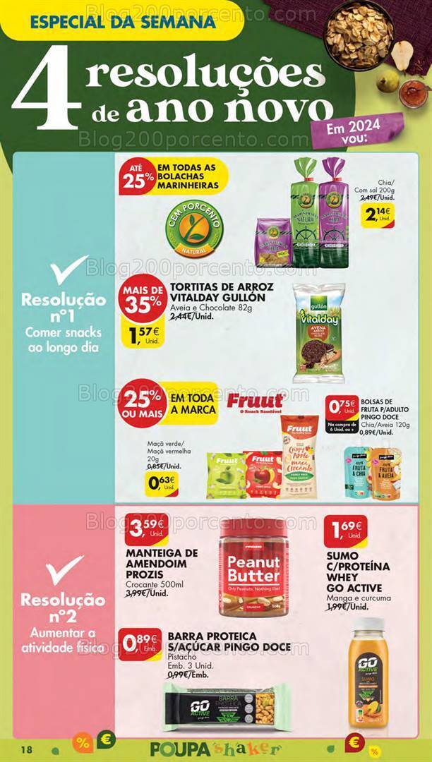 Antevisão Folheto PINGO DOCE Lojas Pequenas Promoções de 5 a 8 janeiro