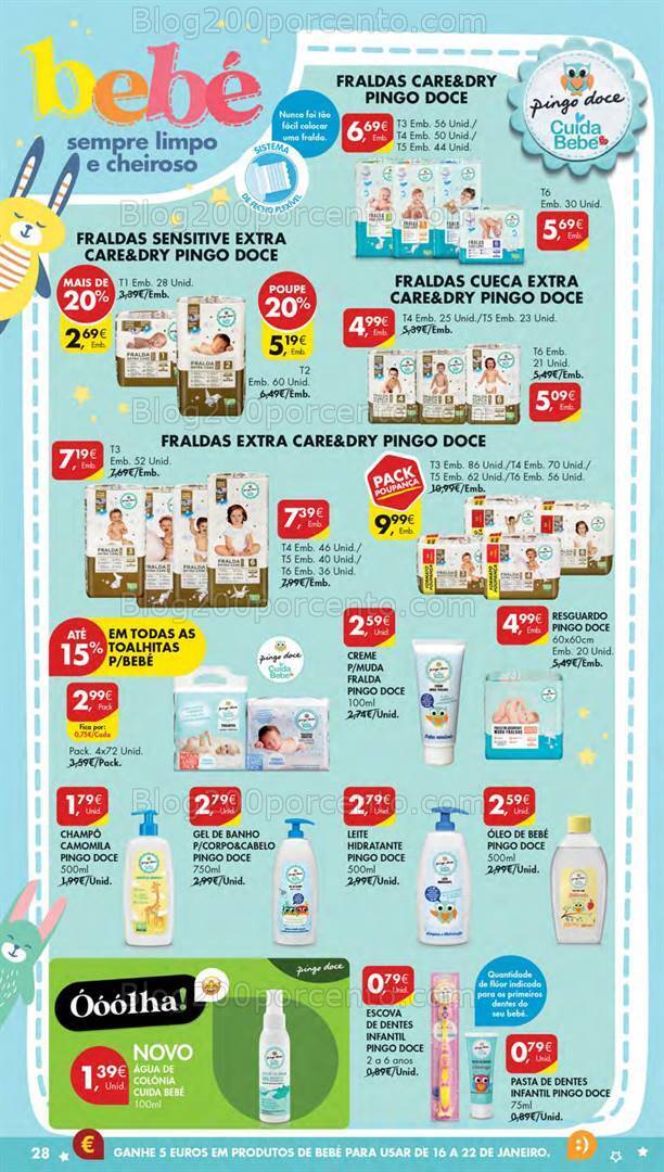 Antevisão Folheto PINGO DOCE Lojas Pequenas Promoções de 5 a 8 janeiro