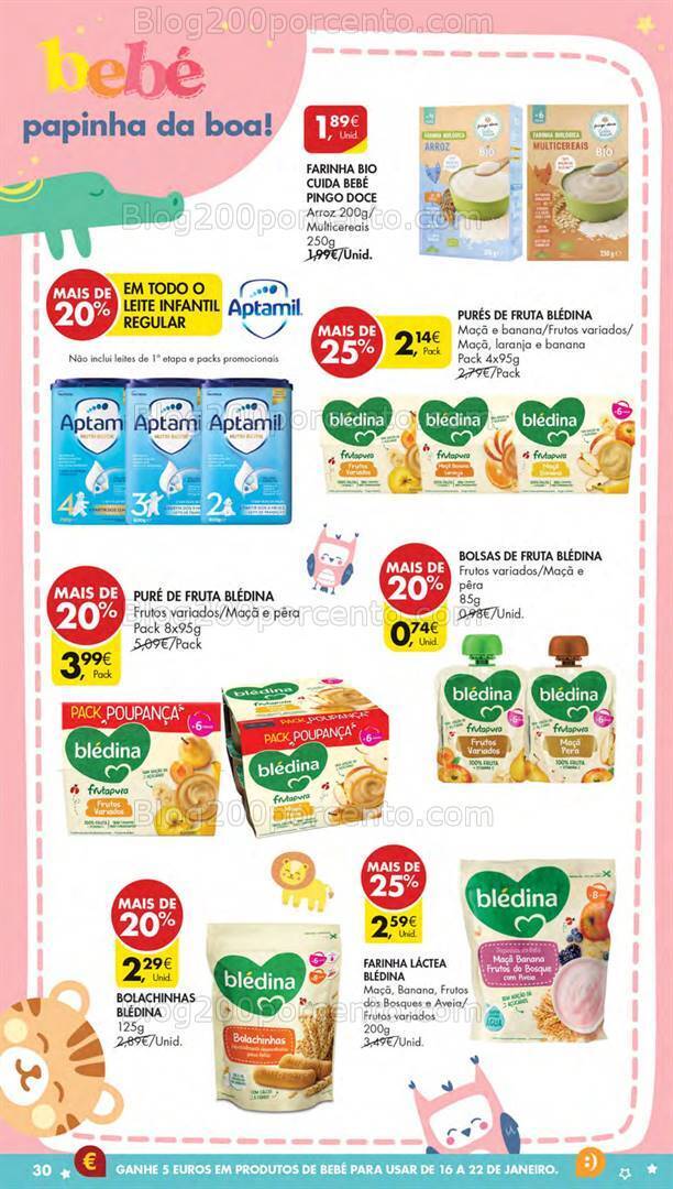 Antevisão Folheto PINGO DOCE Lojas Pequenas Promoções de 5 a 8 janeiro